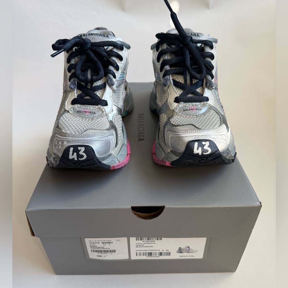 Balenciaga Runners Multicolor Sneakers - Picture 2 of 6